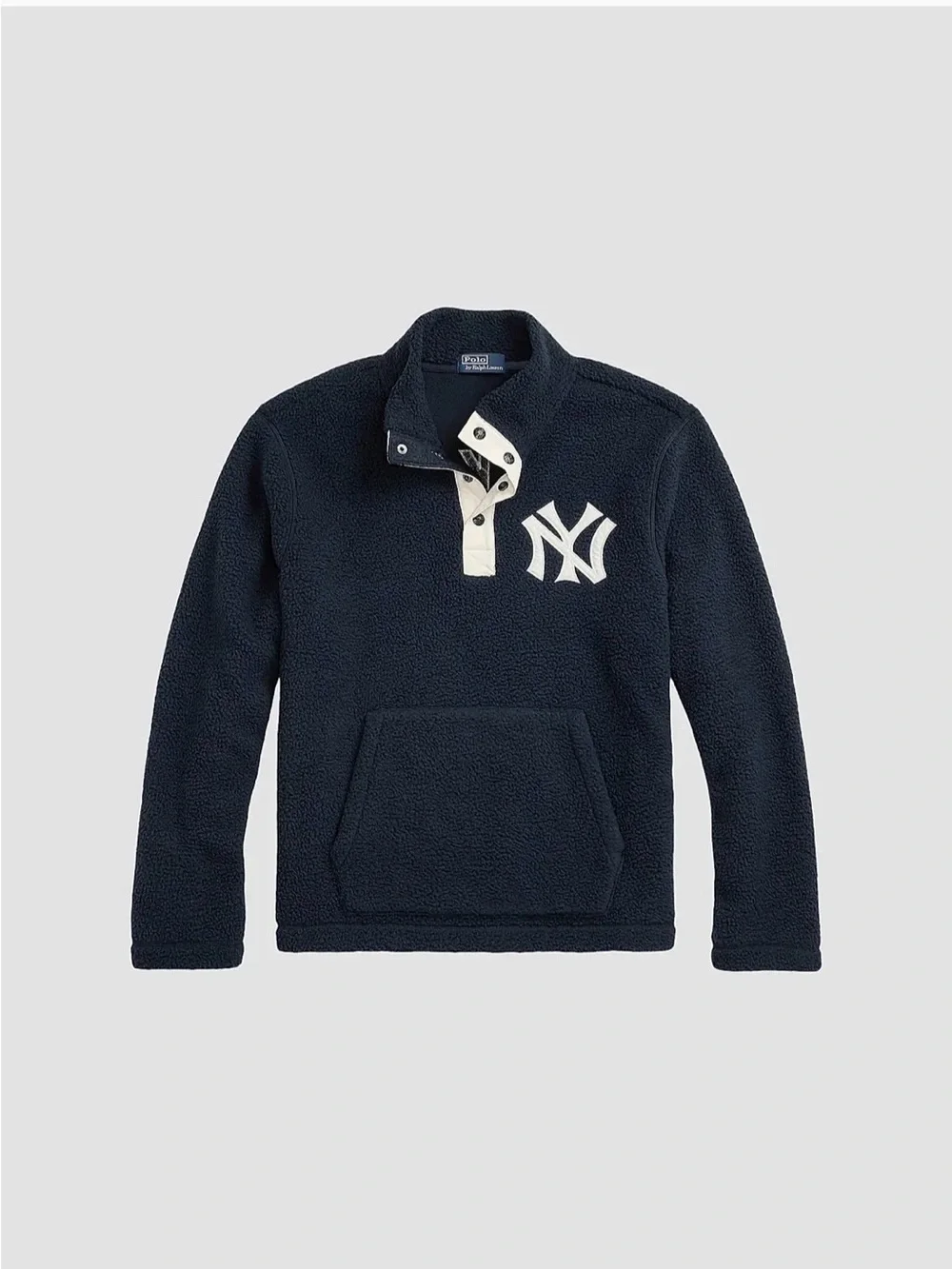 POLO RALPH LAUREN Yankees Vintage Brushed Fleece Pullover Size M